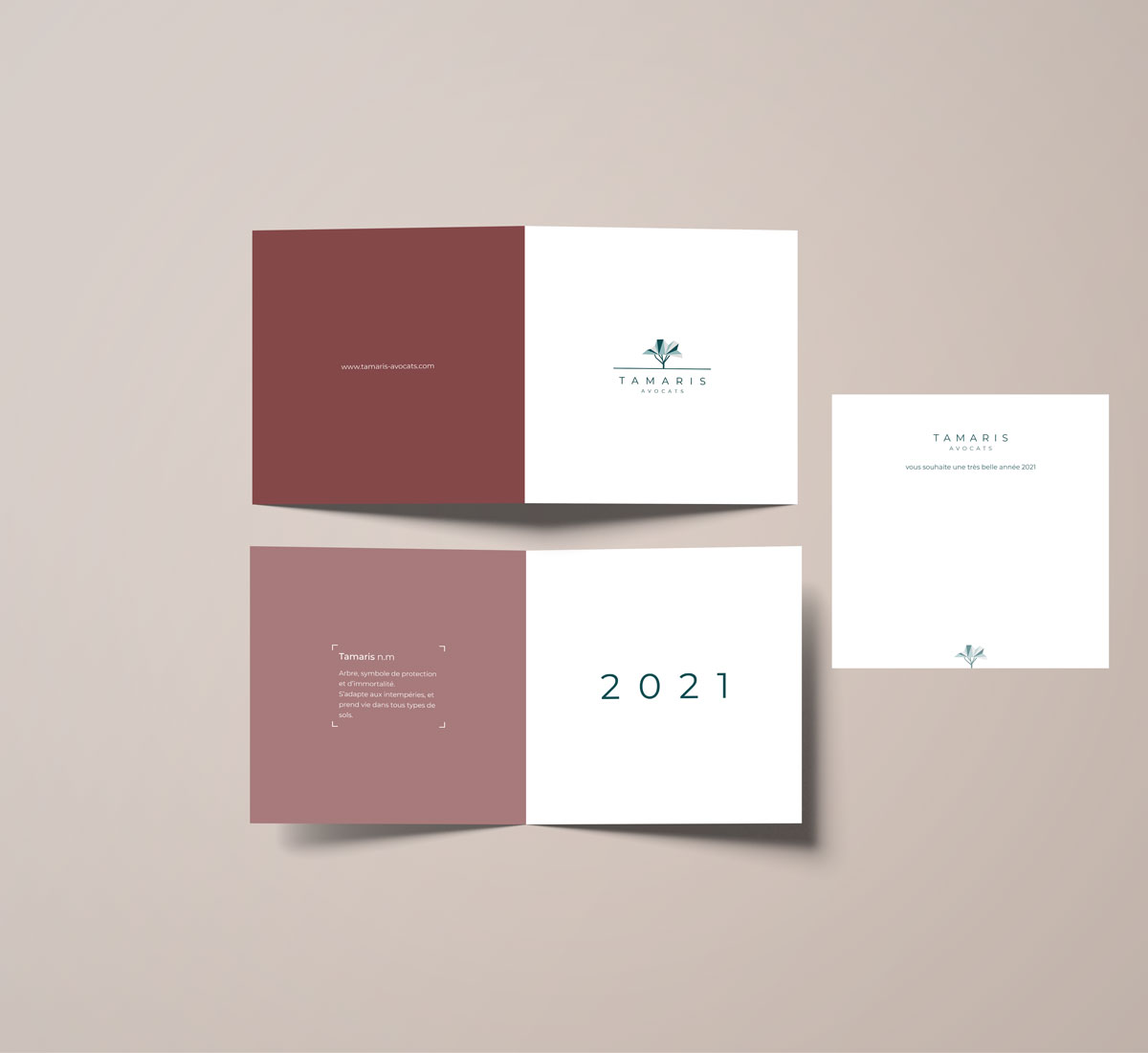 Carte de voeux 2021 - Tamaris