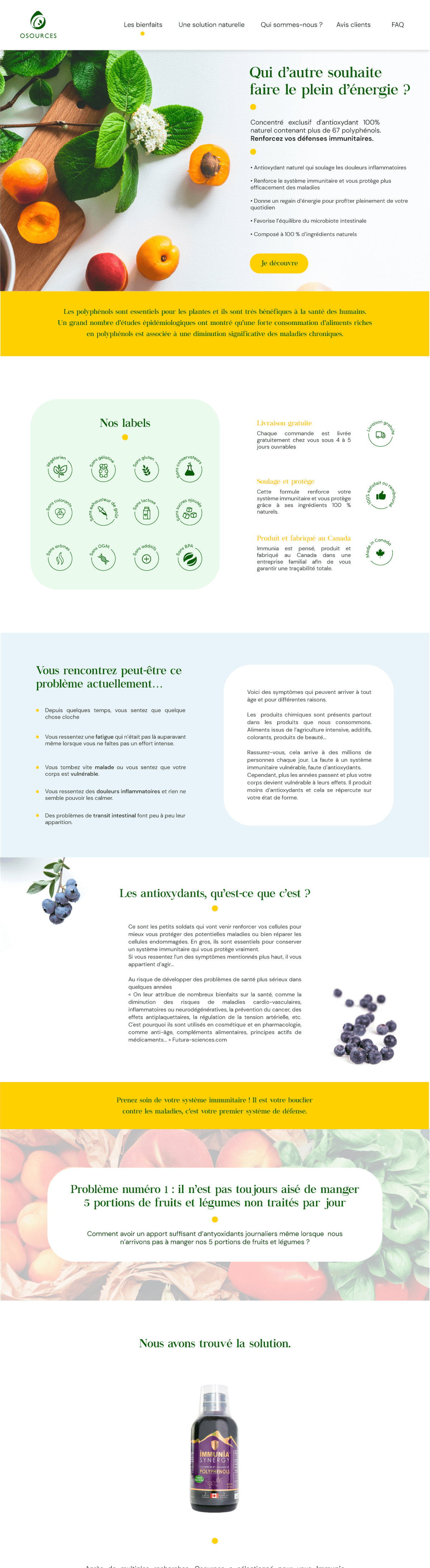 Homepage immunia