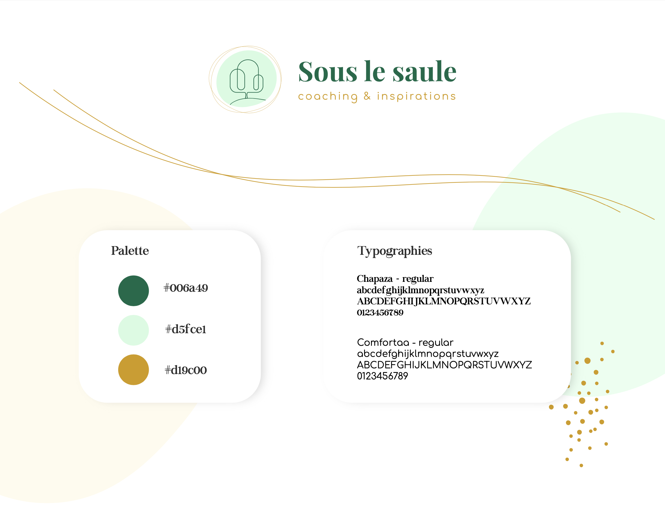 charte graphique Sous le saule